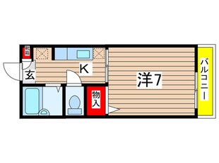 パ－クコ－ト船原の物件間取画像